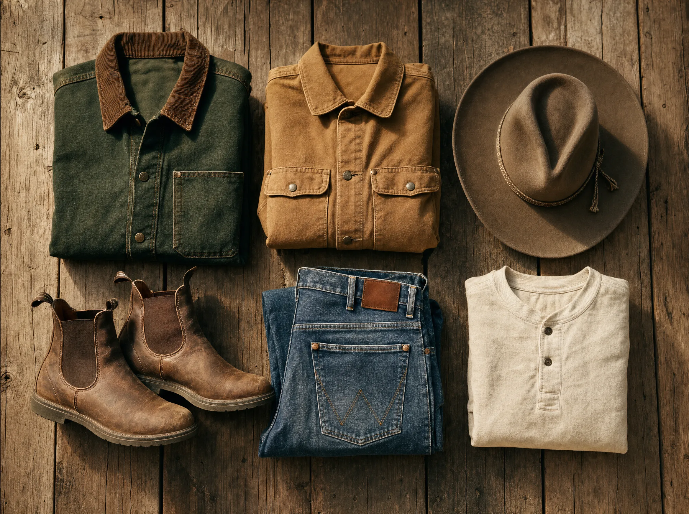 Clothing, Hats & Boots